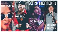 Thumbnail image for the event Dylan Becker (Decedy), Dan Bell (Eat, Sleep, Catapult), Kenneth Sheppard (The Ricters), Tom Kennedy supplied by the hosting site