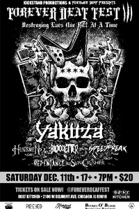 Thumbnail image for the event Forever Deaf Fest III w/ Yakuza, Huntsmen & more supplied by the hosting site