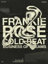 Thumbnail image for the event Frankie Rose, Cold Beat, Business Of Dreams supplied by the hosting site
