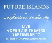 Thumbnail image for the event Future Islands, Explosions in the Sky supplied by the hosting site