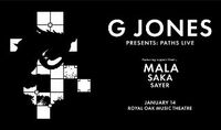 Thumbnail image for the event G Jones supplied by the hosting site