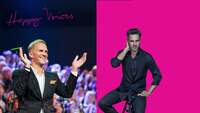 Thumbnail image for the event Gabriel Forss kör Happy Voices, gästartist Peter Jöback supplied by the hosting site