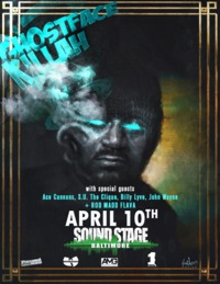 Thumbnail image for the event Ghostface Killah supplied by the hosting site