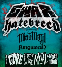 Thumbnail image for the event GWAR/Hatebreed - The Gore, Core, Metal and More Tour 2018 supplied by the hosting site