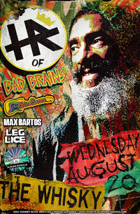 Thumbnail image for the event H.R. (Human Rights) of Bad Brains, Gaba Groove, Max Bartos, Year of the Dragon, Leg Lice, Tomorrow & The Aurora Borealis supplied by the hosting site