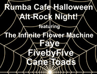 Thumbnail image for the event Halloween Alt-Rock Night! Featuring cover sets of Paramore, Queens of the Stoneage, Limp Bizkit, Nirvana and more! supplied by the hosting site