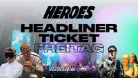 Thumbnail image for the event Headliner Ticket Freitag (UFO361, BonezMC, $oho Bani, Ski Aggu) supplied by the hosting site