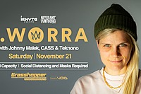Thumbnail image for the event J. Worra w/ Johnny Malek, Cass and Teknono at The Grasshopper Underground supplied by the hosting site