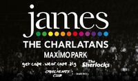 Thumbnail image for the event James - RESCHEDULED supplied by the hosting site