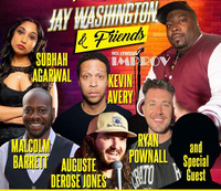 Thumbnail image for the event Jay Washington & Friends ft. Malcolm Barrett, Subhah Aqarwal, Kevin Avery, Ryan Pownall, Auguste Derose-Jones and Special Guest! supplied by the hosting site