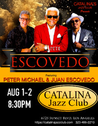 Thumbnail image for the event Jazz Legends: PETE ESCOVEDO and Family celebrate his 90th Birthday! supplied by the hosting site