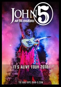 Thumbnail image for the event John 5 and The Creatures supplied by the hosting site