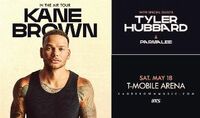 Thumbnail image for the event Kane Brown: In The Air Tour supplied by the hosting site