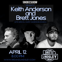 Thumbnail image for the event Keith Anderson +  Brett Jones with  Anderson Daniels supplied by the hosting site