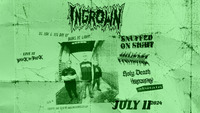 Thumbnail image for the event Ingrown with special guests at Brick by Brick supplied by the hosting site