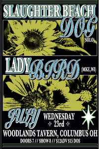 Thumbnail image for the event Ladybird w/ Jake Ewald (Slaughter Beach Dog) at Woodlands Tavern supplied by the hosting site