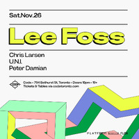 Thumbnail image for the event Lee Foss supplied by the hosting site
