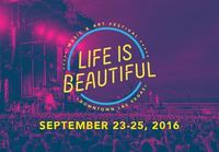 Thumbnail image for the event Life Is Beautiful Festival 3-Day Pass supplied by the hosting site