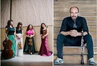 Thumbnail image for the event LiveConnections Presents Kinan Azmeh + Aizuri Quartet supplied by the hosting site