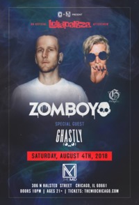 Thumbnail image for the event Lollapalooza Aftershow: Zomboy w/ Ghastly supplied by the hosting site
