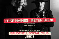 Thumbnail image for the event Luke Haines & Peter Buck supplied by the hosting site