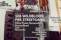 Thumbnail image for the event Maizon w/ Seb Wildblood, PBR Streetgang, and Clive From Accounts supplied by the hosting site