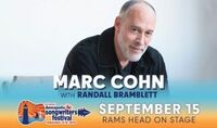 Thumbnail image for the event Marc Cohn w/ Randall Bramblett supplied by the hosting site