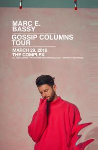 Thumbnail image for the event Marc E. Bassy supplied by the hosting site