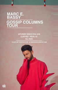Thumbnail image for the event Marc E Bassy (Tickets at Door) supplied by the hosting site