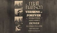 Thumbnail image for the event Matt Hansen supplied by the hosting site