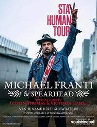 Thumbnail image for the event Michael Franti & Spearhead  STAY HUMAN TOUR supplied by the hosting site