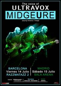 Thumbnail image for the event Midge Ure supplied by the hosting site