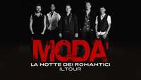 Thumbnail image for the event MODA’ | LA NOTTE DEI ROMANTICI IL TOUR supplied by the hosting site