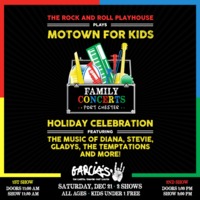 Thumbnail image for the event Motown for Kids // Holiday Party ft the Music of Diana, Stevie, Gladys, The Temptations + More! supplied by the hosting site