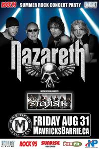 Thumbnail image for the event NAZARETH Summer Concert Party w/ Starsik & MLC! supplied by the hosting site