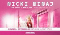 Thumbnail image for the event Nicki Minaj Presents: Pink Friday 2 World Tour supplied by the hosting site