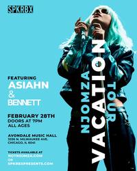Thumbnail image for the event Njomza w/ Asiahn, and  Bennett supplied by the hosting site