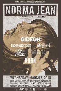 Thumbnail image for the event NORMA JEAN - Redeemer Anniversary Tour supplied by the hosting site