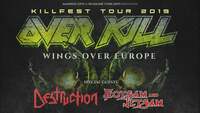 Thumbnail image for the event Overkill With Special Guests Prong supplied by the hosting site