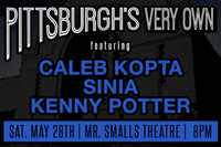 Thumbnail image for the event Pittsburgh's Very Own FT. Caleb Kopta, Dopamine, Sinia and Kenny Potter supplied by the hosting site