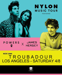 Thumbnail image for the event POWERS and James Hersey supplied by the hosting site