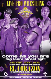 Thumbnail image for the event Project 42 Wrestling & the BEME Company Present: Last Kaiju Standing supplied by the hosting site