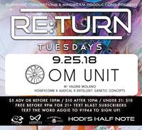 Thumbnail image for the event RE:Turn Tuesdays Feat. Om Unit w/ Valerie Molano, Honeycomb x Audical x Entellekt, Genetic Concepts supplied by the hosting site