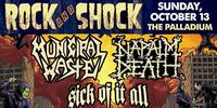 Thumbnail image for the event ROCK AND SHOCK 2019 Feat. MUNICIPAL WASTE & NAPALM DEATH supplied by the hosting site