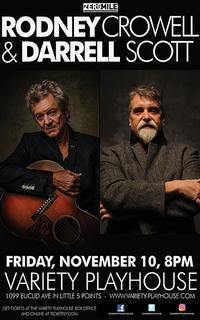 Thumbnail image for the event Rodney Crowell & Darrell Scott supplied by the hosting site