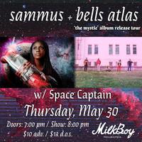 Thumbnail image for the event Sammus + Bells Atlas (Album Release) supplied by the hosting site