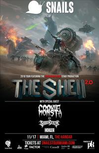 Thumbnail image for the event Snails Tour ft. Cookie Monster, Svdden Death, & Hekler supplied by the hosting site