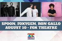 Thumbnail image for the event SPOON + FOXYGEN + RON GALLO supplied by the hosting site