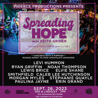 Thumbnail image for the event Spreading Hope on The Row featuring Levi Hummon ,  Smithfield , Ryan Griffin ,  Noah Thompson , Lewis Brice ,  Elvie Shane ,  Caleb Lee Hutchinson , Morgan Myles , Stephanie Quayle ,  Chris Gelbuda ,  Erin Grand , Paulina Jayne &  More! Hosted by Eryn Cooper supplied by the hosting site