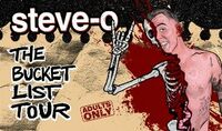 Thumbnail image for the event Steve-O: The Bucket List Tour (18+) supplied by the hosting site